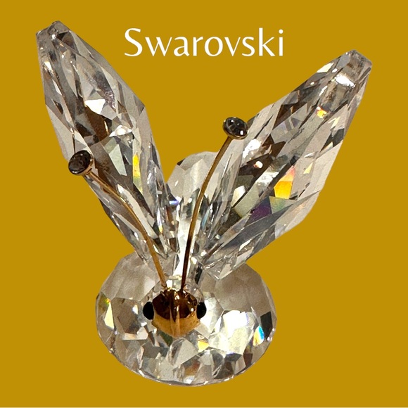 Vintage Swarovski Crystal Large Butterfly - No Box - Excellent Condition - Picture 1 of 13